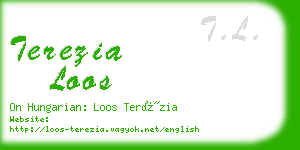 terezia loos business card